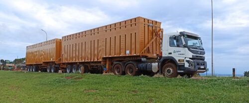 Ministério libera rodotrens de 91 toneladas e 11 eixos