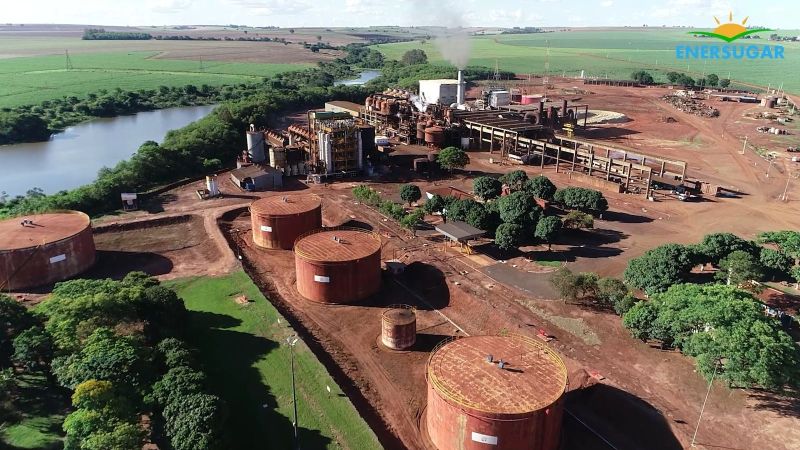 Enersugar completa três anos de produção de açúcar, etanol e energia
